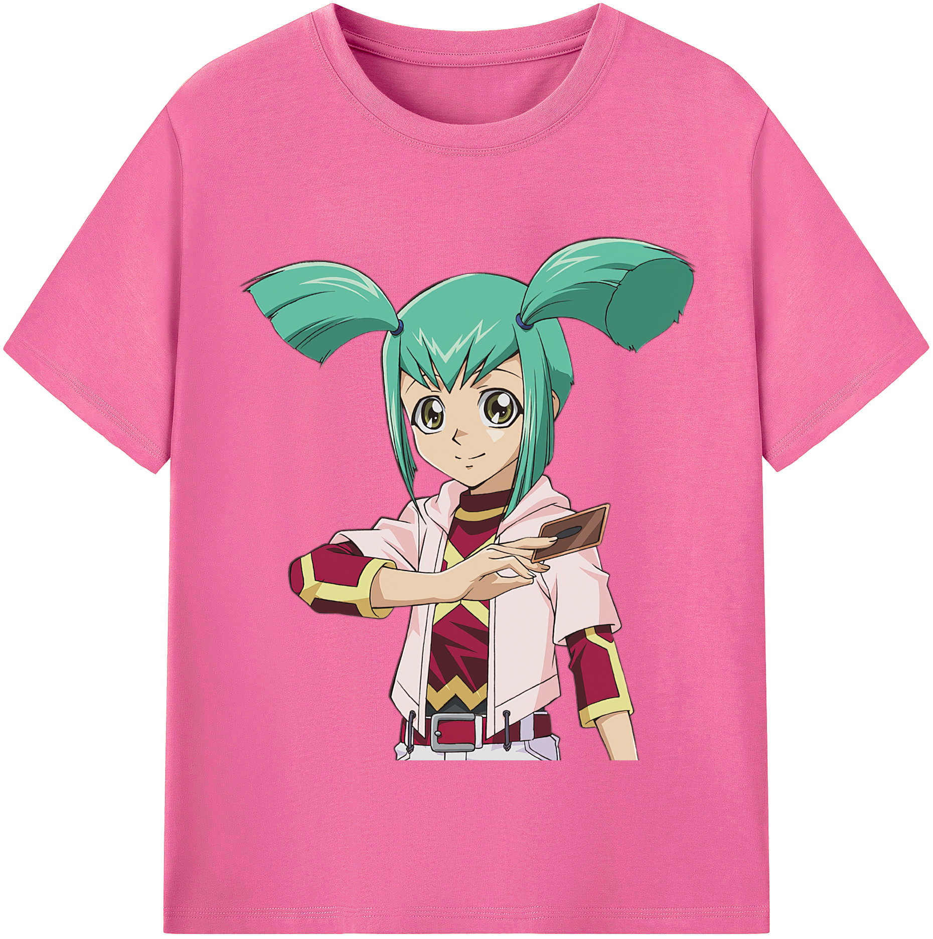 （画像用） 遊☆戯☆王 Yu-Gi-Oh! レディースカジュアルプリントTシャツ（綿100％）